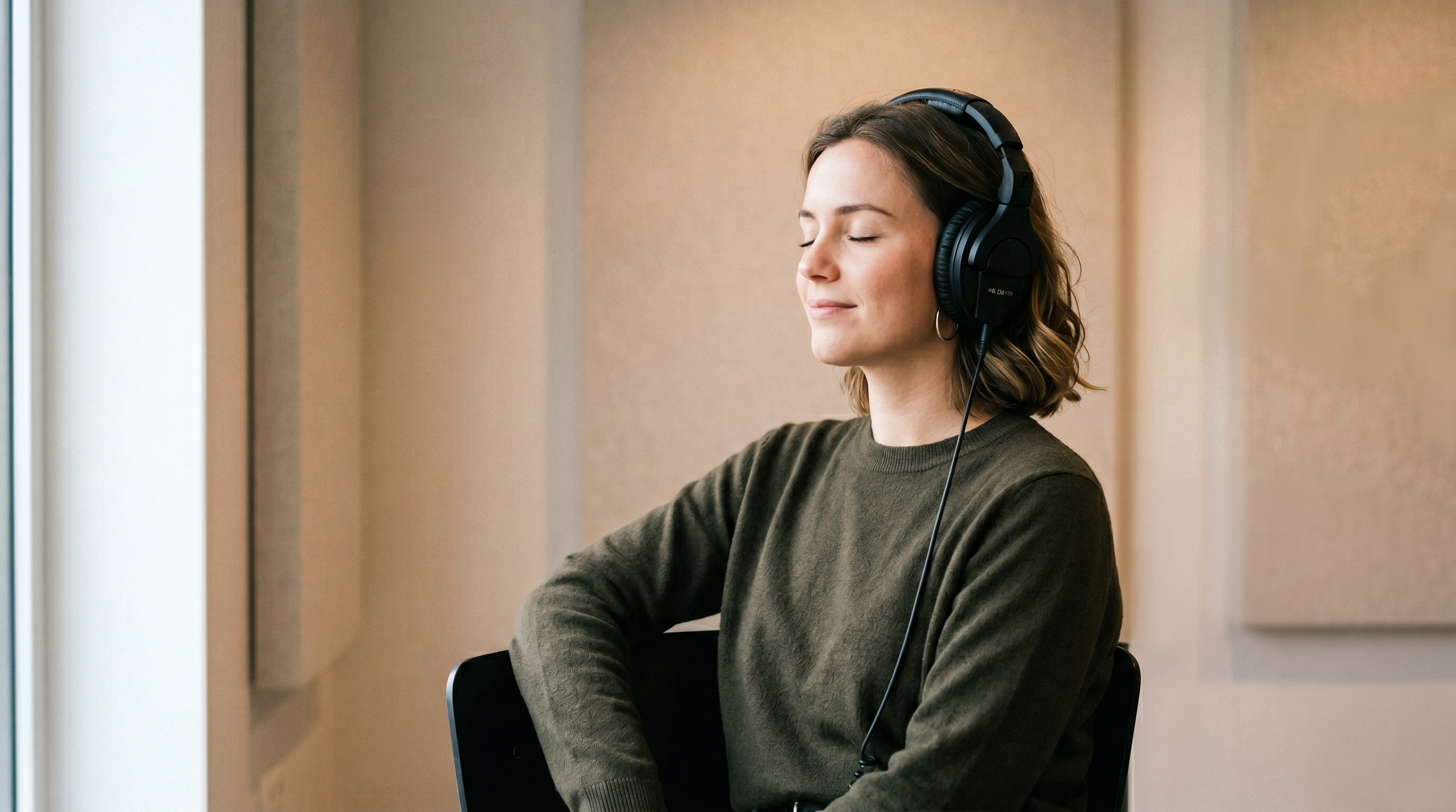 Auditrice écoutant Antipode